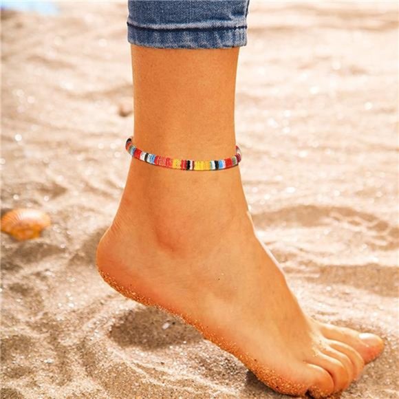 Boho Braided Bracelets Set - 12 Pcs - Picture 5 of 6